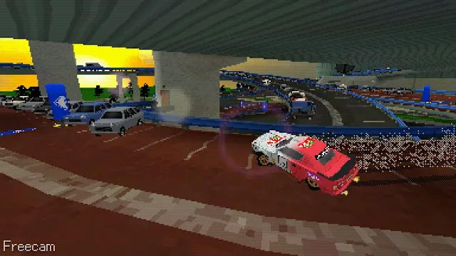 Parking Garage Rally Circuit - European Tour screenshot 3