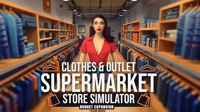 Clothes & Outlet Supermarket Store Simulator: Budget Expansion
