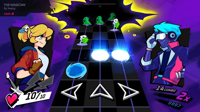 Rift of the NecroDancer: Spin Rhythm XD - "The Magician" screenshot 2
