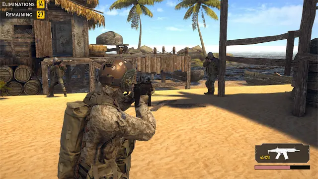 Battle Royal - Battlegrounds Call MP7 Arsenal Expansion screenshot 1