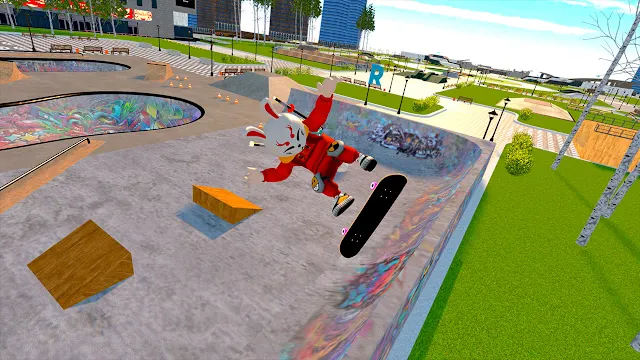 Skater Bunny Simulator: Skate Capital screenshot 4