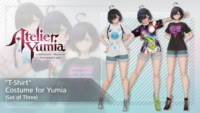 "T-Shirt" Costume for Yumia (Set of Three)