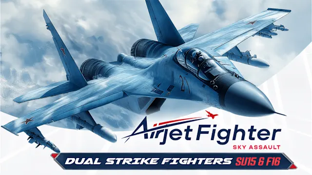 AirJet Fighter : Sky Assault Dual Strike Fighters SU15 & F16
