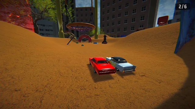 Mini Wheels Racers - Turbo Toy Playground: Green Fortune screenshot 0