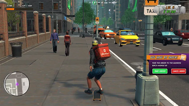 Urban Skater - Skateboard Delivery City Challenge: Skate Style screenshot 0