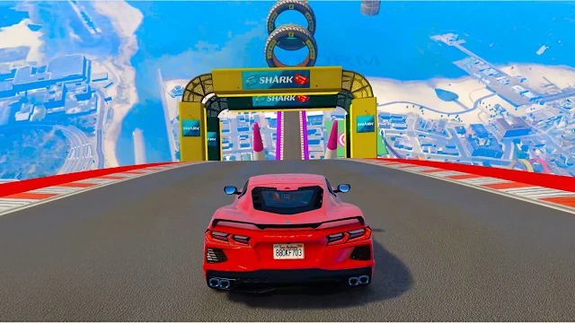 Car Stunt Hero Simulator 2025: Racing Spirit screenshot 2