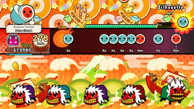 Taiko no Tatsujin: Rhythm Festival - Anime Pack Vol. 7 screenshot 0