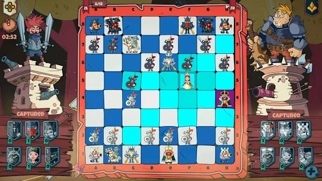Sky Blue Chessboard screenshot 2