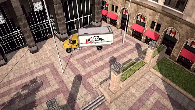 Truck Simulator 2025: City Work Delivery – Urban Makeover screenshot 5