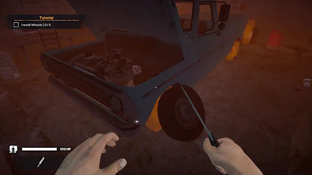 The Long Desert Drive: Survival Knife screenshot 1