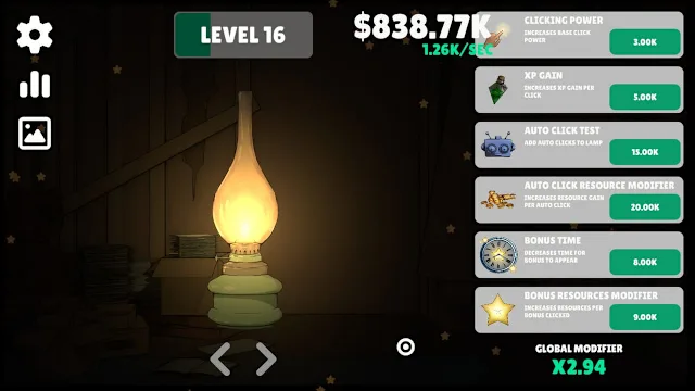 Lamp Clicker - Spooky Background - DLC screenshot 0