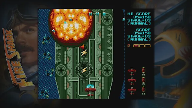 Flying Fire Shark Console versions + Wardner DLC screenshot 2