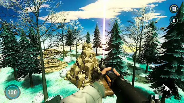 VoidCraft Island Chronicles: Sky Survival – Vivid Arsenal screenshot 2