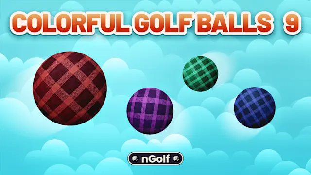 Colorful Golf Balls 9