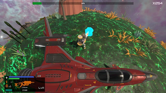 Space Planet Invader - Cosmic Power: VR Gear screenshot 2