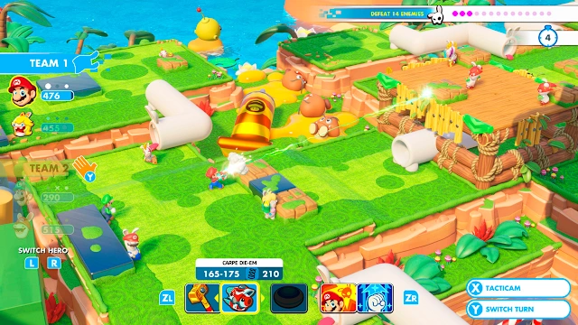 Mario + Rabbids Kingdom Battle Gold Edition screenshot 1