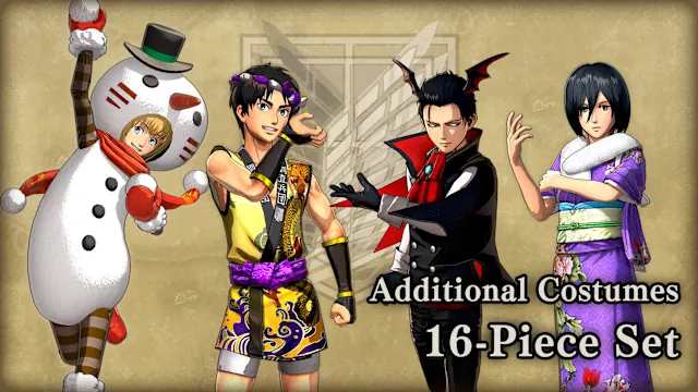 Additional Costumes 16 Piece Set