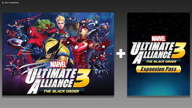MARVEL ULTIMATE ALLIANCE 3: The Black Order and MARVEL ULTIMATE ALLIANCE 3: The Black Order Expansion Pass