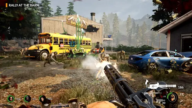 Earthfall: Alien Horde Deluxe screenshot 1