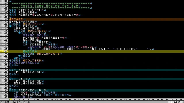 SmileBASIC 4 (with one Server Ticket) screenshot 2