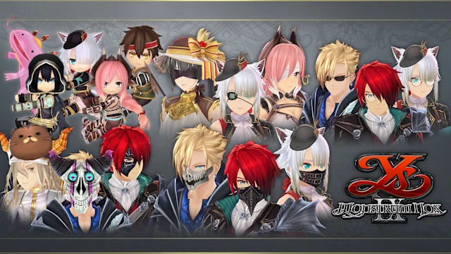 Ys IX: Monstrum Nox Attachments Bundle