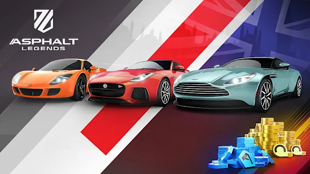 Asphalt Legends – British Bundle