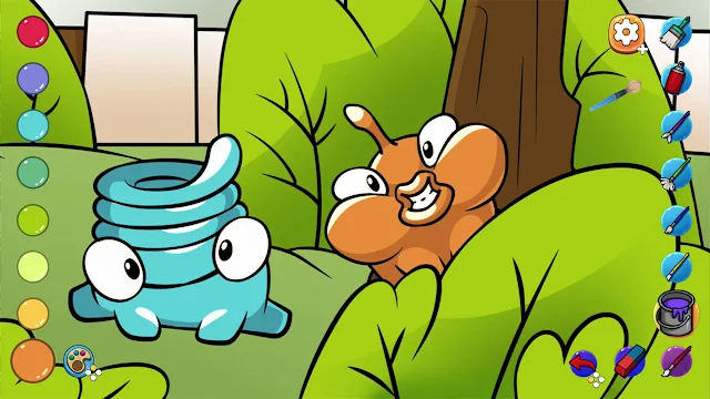 Om Nom: Coloring, Toons & Puzzle - Complete Pack screenshot 2