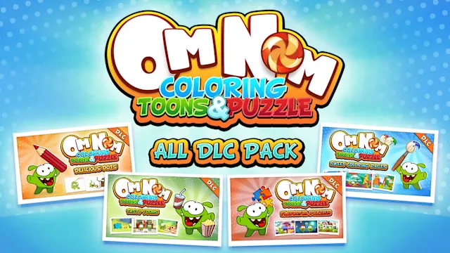 Om Nom: Coloring, Toons & Puzzle - All DLC Pack