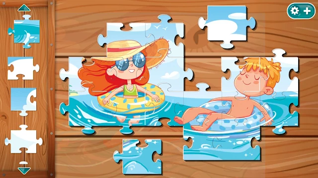 Kid's Art & Puzzle screenshot 1