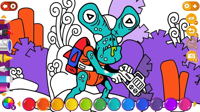 Kid's Art & Puzzle screenshot 2