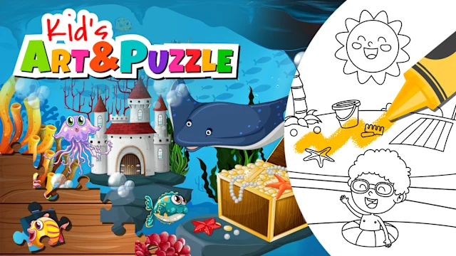 Kid's Art & Puzzle