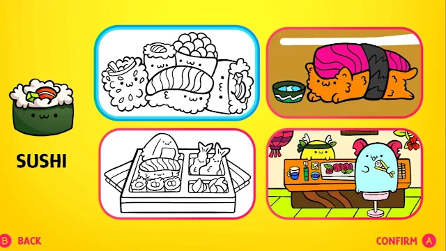 DRAW AND COLOR: KAWAII Deluxe Edition screenshot 3