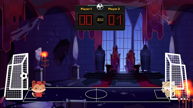 Kitten’s Head Football: Spooky Edition screenshot 4
