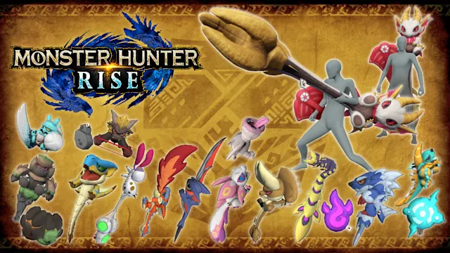 ”Stuffed Monster” Hunter layered weapon pack
