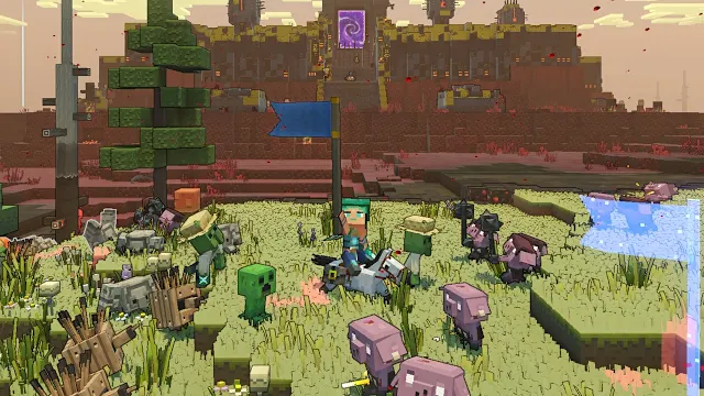 Minecraft Legends Deluxe Edition screenshot 2