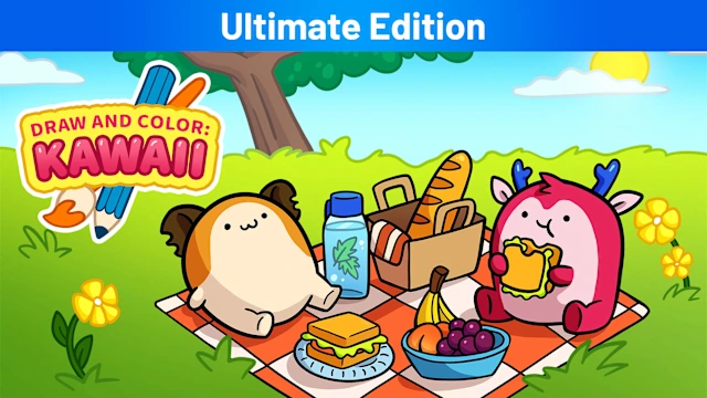 DRAW AND COLOR: KAWAII Ultimate Edition