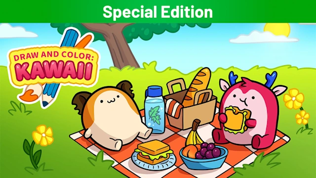 DRAW AND COLOR: KAWAII Special Edition