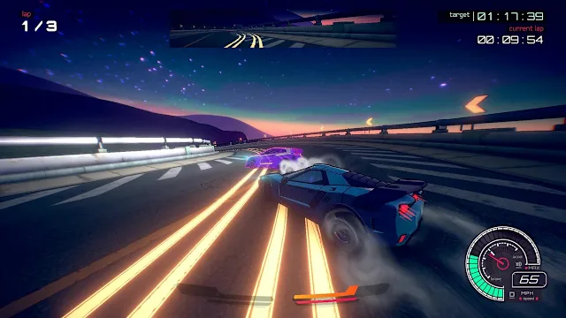 Inertial Drift - Twilight Rivals Edition screenshot 2