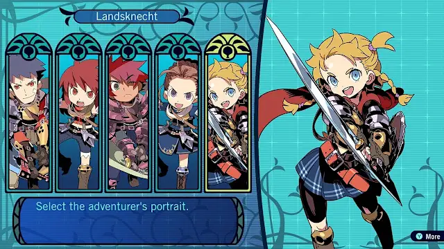 Etrian Odyssey Origins Collection screenshot 2