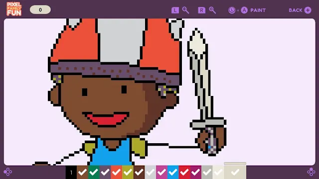 Pixel Family Fun Deluxe Edition screenshot 2