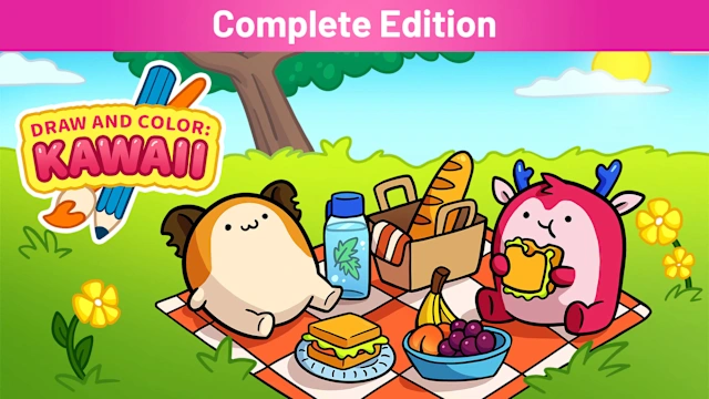 DRAW AND COLOR: KAWAII Complete Edition