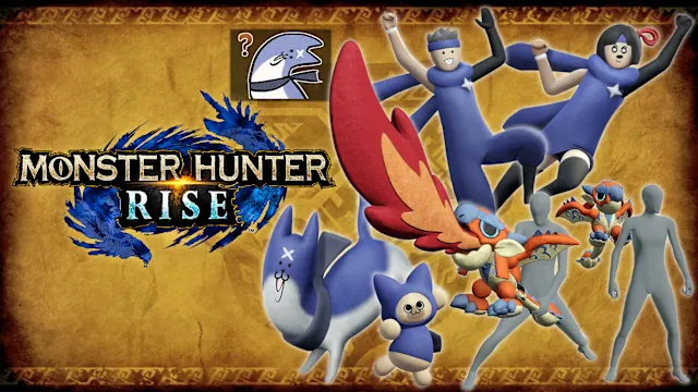 Monster Hunter Rise "Cute & Cuddly Collection" DLC Pack