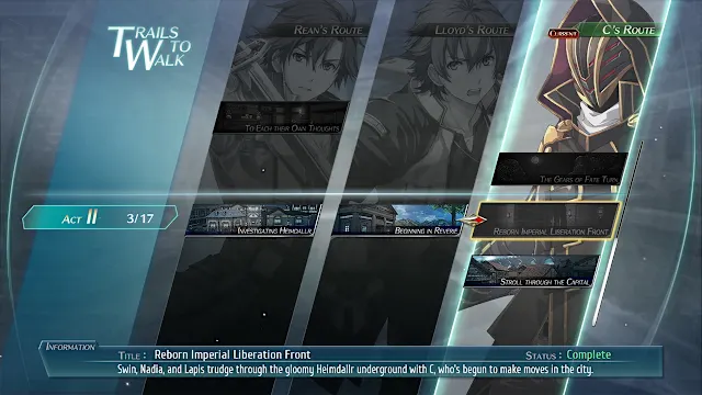 The Legend of Heroes: Trails into Reverie Ultimate Edition screenshot 1