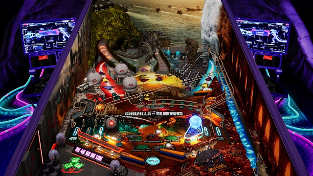 Pinball FX + Godzilla vs Kong Pinball Pack Bundle screenshot 3