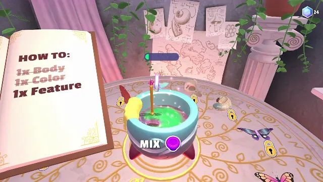 Mystical Mixing: Wand and frog Edition screenshot 2