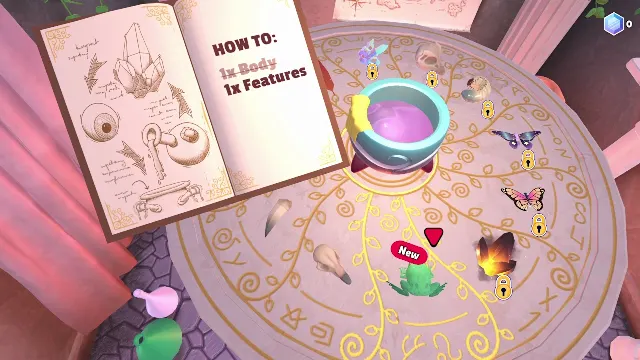 Mystical Mixing: Wand and frog Edition screenshot 1