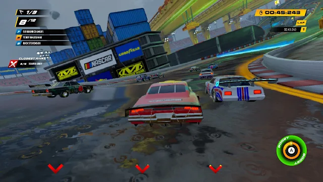 NASCAR Arcade Rush Project-X Edition screenshot 1