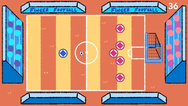 Finger Football: Goal in One + Two screenshot 1