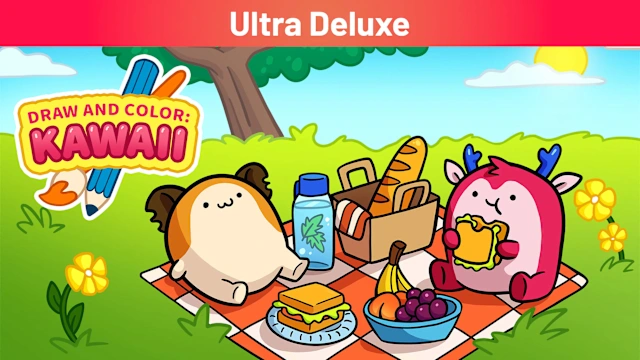 DRAW AND COLOR: KAWAII Ultra Deluxe