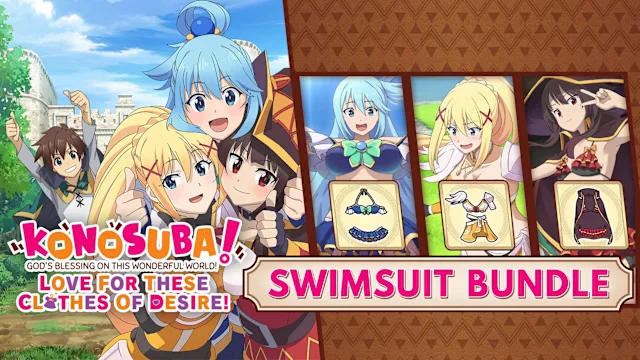 KonoSuba: God's Blessing on this Wonderful World! Love For These Clothes Of Desire! - The Bikini Bundle